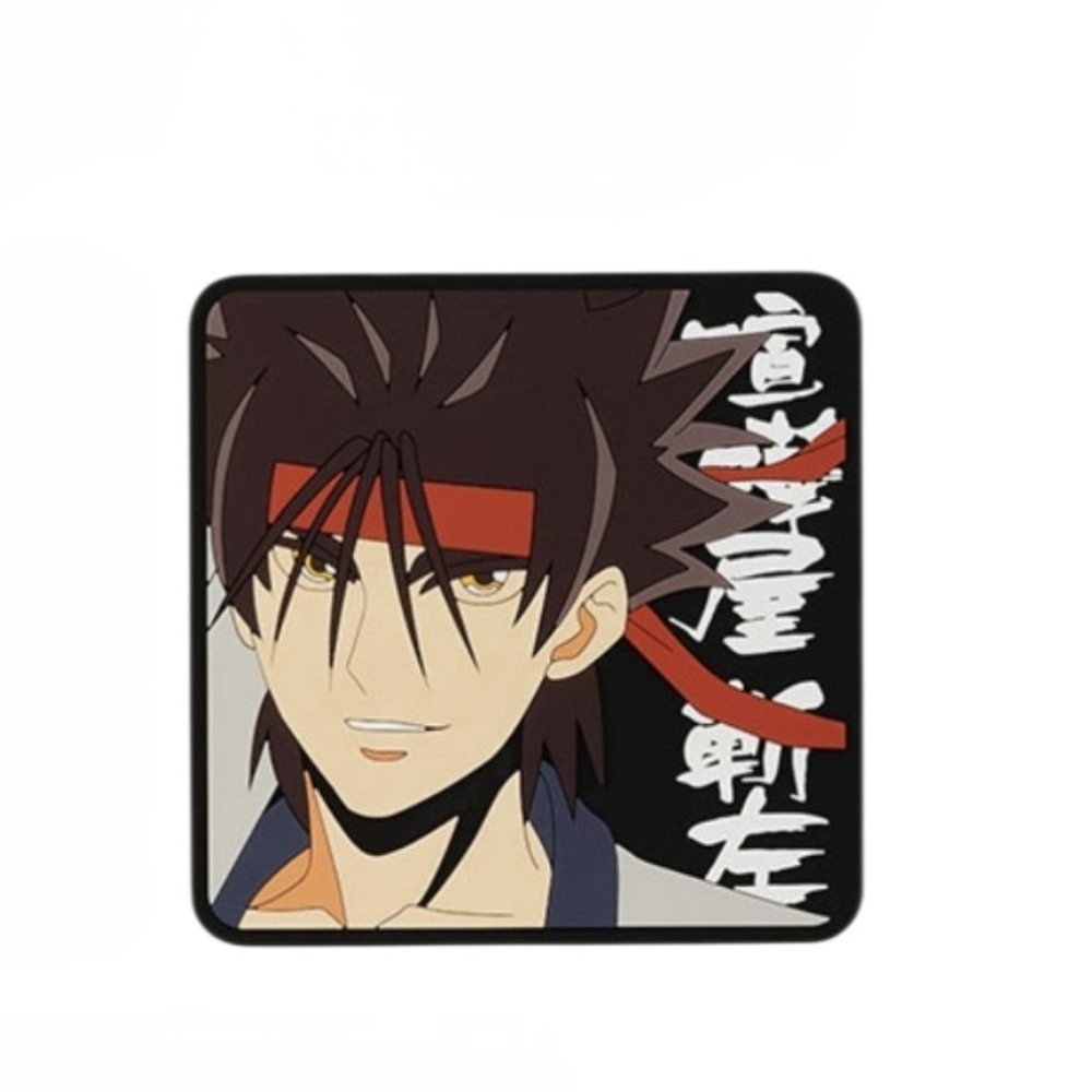 Rurouni Kenshin Sanosuke Sagara Rubber Coaster